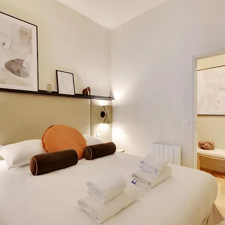 Serene - 1br 4p - Canal St-martin 아파트