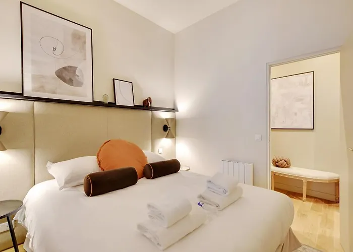 Serene - 1br 4p - Canal St-martin Apartment
